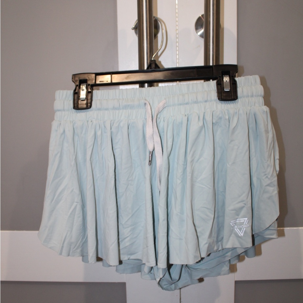 Light Blue Women's Shorts by [Brand]